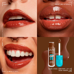 NYX Professional Makeup Lip I.V. Gloss Stain Idratante 04
