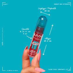 NYX Professional Makeup Lip I.V. Gloss Stain Idratante 04