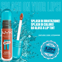 NYX Professional Makeup Lip I.V. Gloss Stain Idratante 01