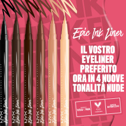 NYX Professional Makeup Epic Ink Liner Eyeliner in Penna Black