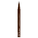 NYX Professional Makeup Epic Ink Liner Eyeliner in Penna Waterproof con Punta Flessibile Lunga Tenuta Milk Chocolate