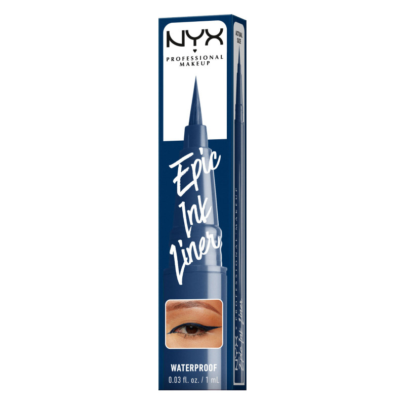 NYX Professional Makeup Epic Ink Liner Matte Eyeliner in Penna Mid Night Rise NYX Professional Makeup Epic Ink Liner Matte Eyeliner in Penna Mid Night Rise