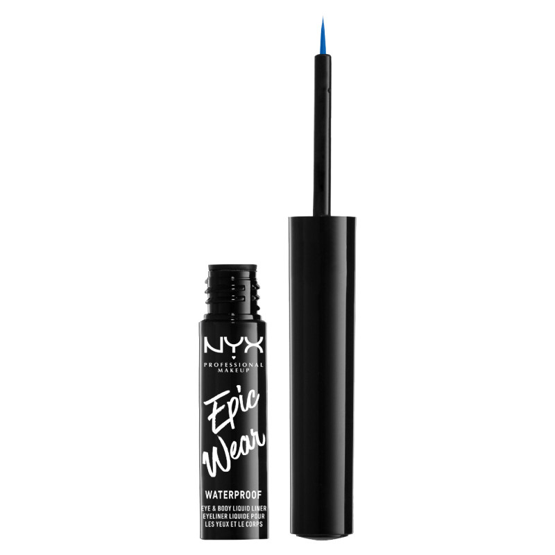 NYX Professional Makeup Epic Wear Eyeliner Liquido Waterproof Sapphire NYX Professional Makeup Epic Wear Eyeliner Liquido Waterproof Sapphire