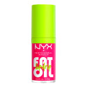 NYX Professional Makeup Fat Oil Lip Drip Gloss Labbra Colorato Idratante Effetto Lucido 03 Supermodel - Flacone da 4,8ml