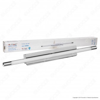 V-Tac VT-7021 Lampada da Specchio Wall Light Cromata 18W - SKU 3903