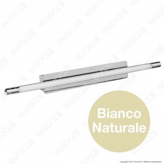 V-Tac VT-7021 Lampada da Specchio Wall Light Cromata 18W - SKU 3903