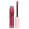 NYX Professional Makeup Lip Lingerie XXL Rossetto Matte 16 Unlaced