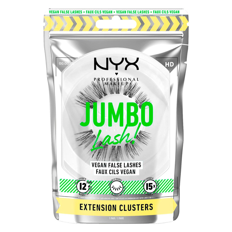 NYX Professional Makeup Jumbo Lash! Ciglia Finte Riutilizzabili 01 NYX Professional Makeup Jumbo Lash! Ciglia Finte Riutilizzabili 01