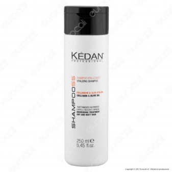 Kédan Professional Shampoo Vitalizzante con Collagene e Olio d'Oliva