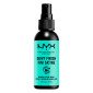 NYX Professional Makeup Dewy Finish Fini Satine Spray Fissante Trucco Tenuta 16H Effetto Luminoso - Flacone da 60ml