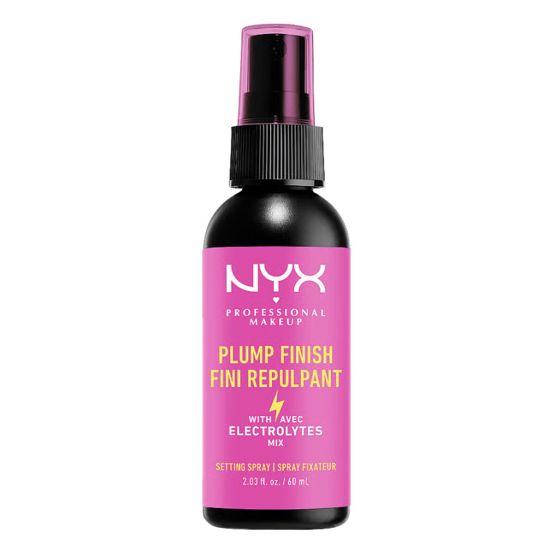 NYX Professional Makeup Plump Finish Fini Repulpant Spray Fissante 60ml NYX Professional Makeup Plump Finish Fini Repulpant Spray Fissante 60ml