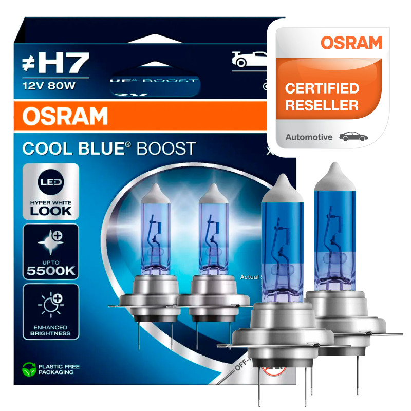 Lampadine Cool Blue Boost H7 per Fari Auto Lampadine Cool Blue Boost H7 per Fari Auto
