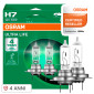 Osram Ultra Life H7 12V 55W per Fari Auto a Lunga Durata - 2 Lampadine