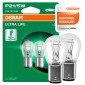 Osram Ultra Life P21/5W 12V 21/5W per Fari Auto a Lunga Durata - 2 Lampadine