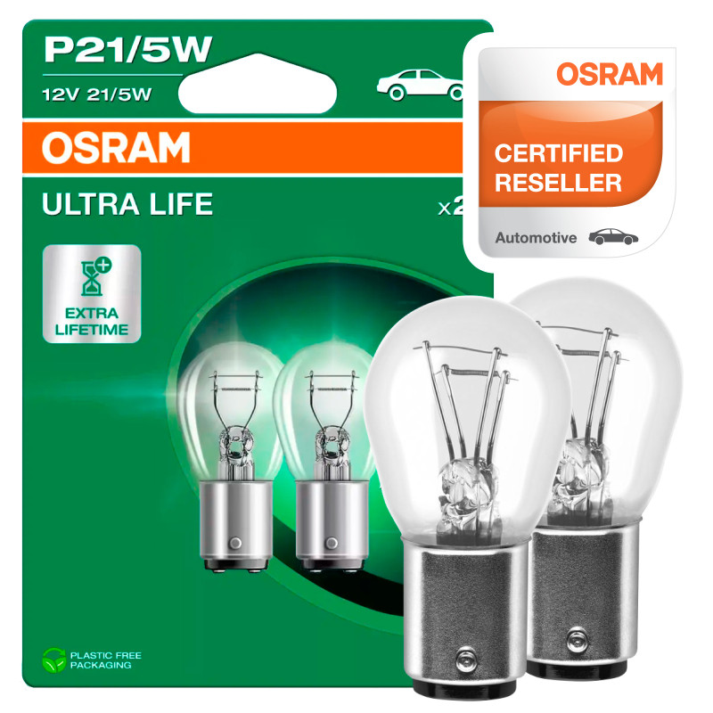 Lampadine Ultra Life P21/5W per Fari Auto Lampadine Ultra Life P21/5W per Fari Auto