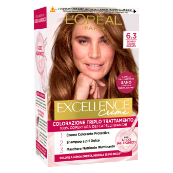 L'Oréal Paris Excellence Creme 6.3 Biondo Scuro Dorato