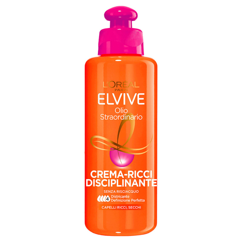 Elvive Olio Straordinario Crema Ricci Disciplinante L'Oréal Paris Elvive Olio Straordinario Crema Ricci Disciplinante L'Oréal Paris