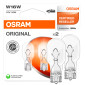 Osram Original W16W 12V 16W per Auto Ricambi Originali - 2 Lampadine
