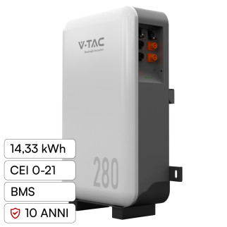 VT-48280 Batteria LiFePO4 14.33KWh IP65 Fotovoltaico V-Tac