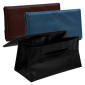 Egoist Medium Astuccio in Eco Pelle con Tasche Porta Tabacco Cartine Filtri e Chiusura a Bottoni Magnetici