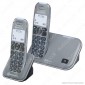 Amplicomms PowerTel 1702 Set 2 Telefoni Cordless per Portatori di Apparecchi Acustici [TERMINATO]