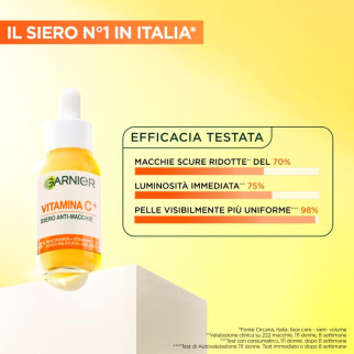 Siero Viso Anti-Macchie Vitamina C+ Illuminante Antiossidante Garnier Siero Viso Anti-Macchie Vitamina C+ Illuminante Antiossidante Garnier