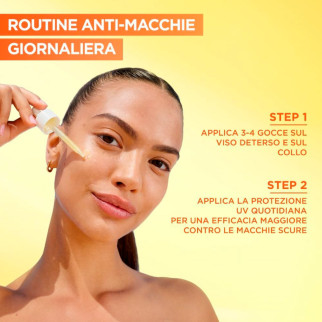 Siero Viso Anti-Macchie Vitamina C+ Illuminante Antiossidante Garnier Siero Viso Anti-Macchie Vitamina C+ Illuminante Antiossidante Garnier