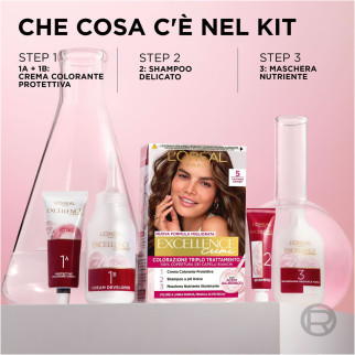 Tinta Capelli 6.32 Biondo Scuro Castano Perla L'Oréal Excellence Tinta Capelli 6.32 Biondo Scuro Castano Perla L'Oréal Excellence