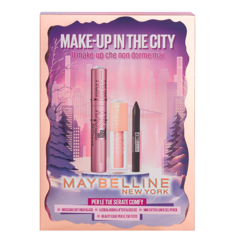 Maybelline New York Make Up in The City Mascara Gloss Matita e Beauty Maybelline New York Make Up in The City Mascara Gloss Matita e Beauty