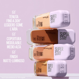 Maybelline New York Superstay Lumi Matte Fondotinta Colore 368