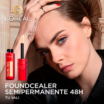 L'Oréal Paris Skin Ink Fondotinta Correttore Semipermanente Colore 300