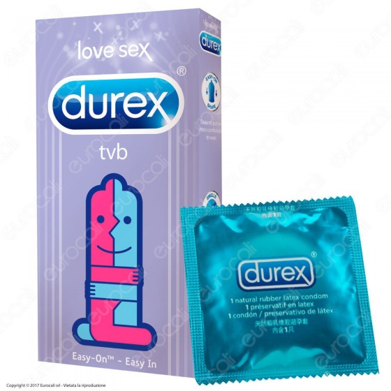 Preservativi Durex TVB - Scatola 6 pezzi Preservativi Durex TVB - Scatola 6 pezzi