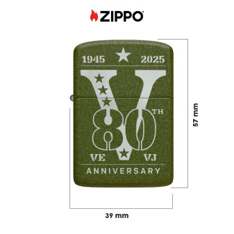 Accendino Zippo mod. 46949 VE/VJ Day 80th Anniversary