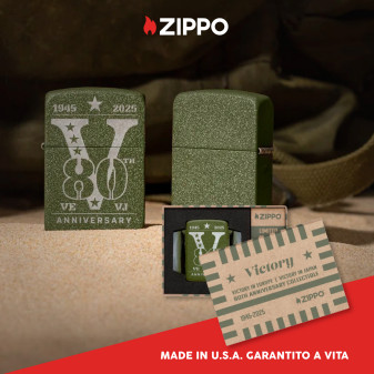 Accendino Zippo mod. 46949 VE/VJ Day 80th Anniversary