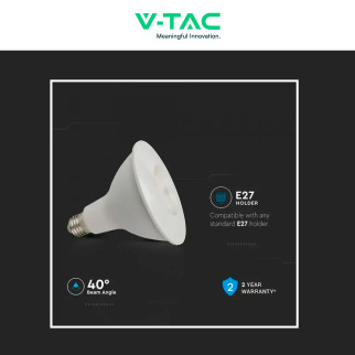Lampadina LED E27 12,8W Par Lamp PAR38 SMD V-Tac