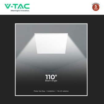 V-Tac VT-6235 Pannello LED Quadrato 36W IP65 da Incasso