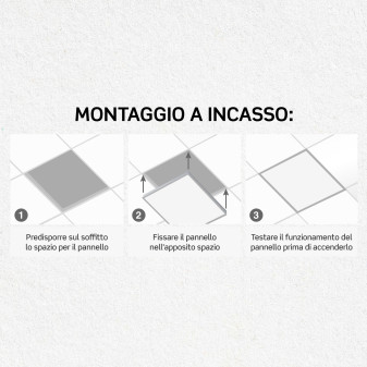 V-Tac VT-6235 Pannello LED Quadrato 36W IP65 da Incasso