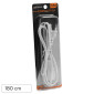 Universo Cavo di Alimentazione con Interruttore Colore Bianco Lunghezza 1,8 metri - mod. S-T5