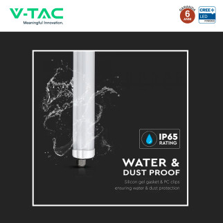 Plafoniera Tubo LED Linkabile 18W 60cm SMD CREE IP65 Plafoniera Tubo LED Linkabile 18W 60cm SMD CREE IP65