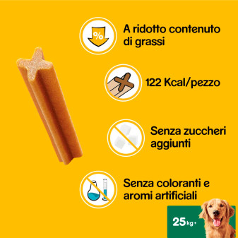 Pedigree Dentastix Large per l'igiene orale cane 105 stick