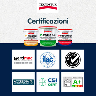 Tecnostuk Freddo Stop Rivestimento Termoisolante Interni/Esterni Tecnostuk Freddo Stop Rivestimento Termoisolante Interni/Esterni