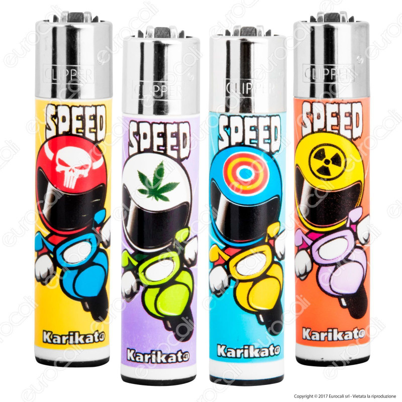 Clipper Large Fantasia Speed - 4 Accendini [TERMINATO]