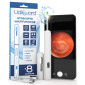 UdiGuard Otoscopio Pulizia Orecchie Rimozione Cerume Digitale Ricaricabile Telecamera HD 1920p con 6 Luci LED Colore Bianco