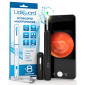 UdiGuard Otoscopio Pulizia Orecchie Rimozione Cerume Digitale Ricaricabile Telecamera HD 1920p con 6 Luci LED Colore Nero