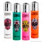 Clipper Micro Fantasia Mexican Skulls - 4 Accendini [TERMINATO]