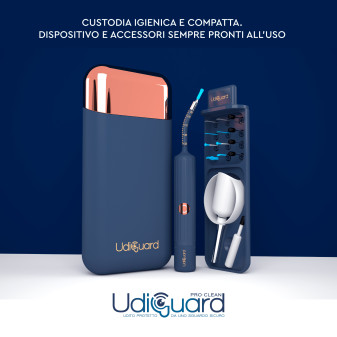 UdiGuard Pro-Clean Otoscopio Kit Pulizia Cerume Orecchie Naso e Gola