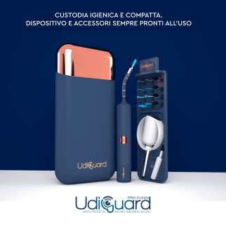 UdiGuard Pro-Clean Otoscopio Kit Pulizia Cerume Orecchie Naso e Gola