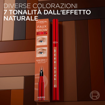 L'Oreal Paris Infaillible Faux Brow Penna Sopracciglia Auburn