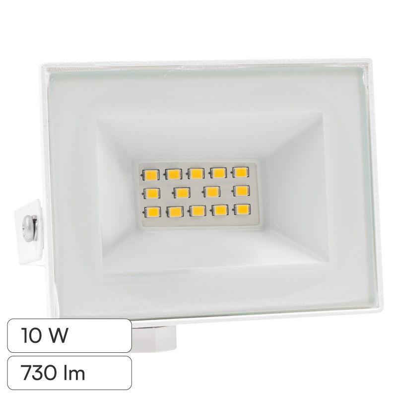 Faro LED 10W SMD IP65 Colore Bianco V-Tac VT-44012 Faro LED 10W SMD IP65 Colore Bianco V-Tac VT-44012