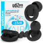 UdiZen Air Tappi per Orecchie Antirumore Insonorizzanti Ergonomici Riutilizzabili -23dB per Viaggiare Dormire Studiare